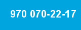 970 070-22-17 970 070-22-17